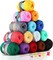Multicolor Acrylic Yarn 15-Pack – 175yds Each, Beginner Crochet & Knitting Kit with Hooks & Accessories